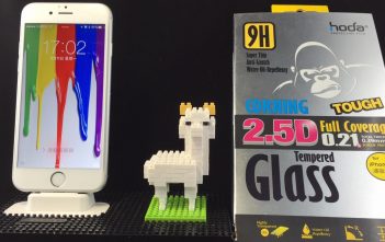 【開箱】hoda 康寧 2.5D iPhone 滿版鋼化玻璃保護貼,犀牛盾保護殼的最佳選擇!