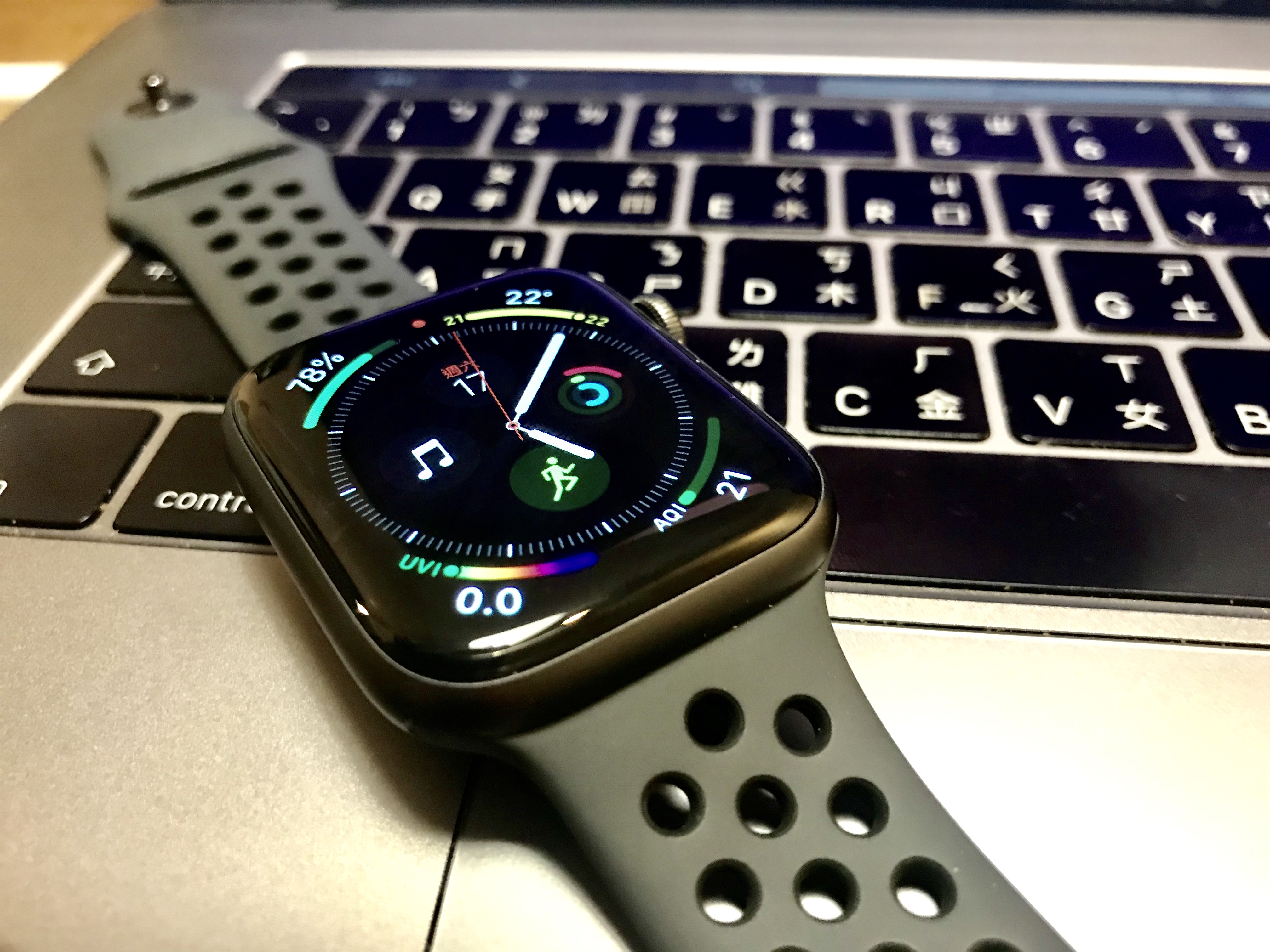 Apple Watch aqi