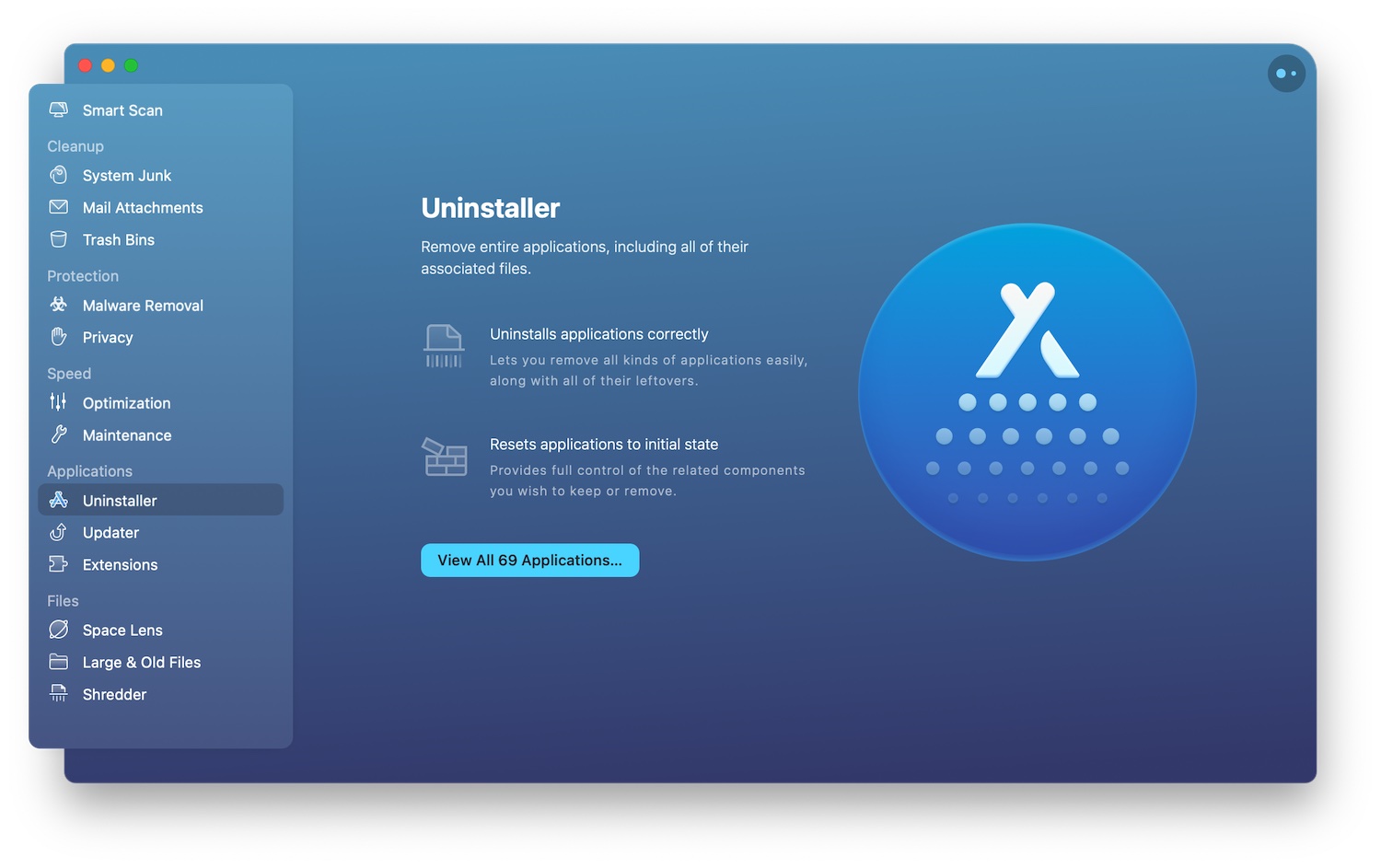 M1 Mac App cleaner - CleanMyMac X