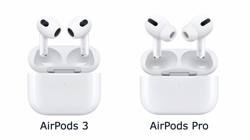 AirPods 3 和 AirPods Pro