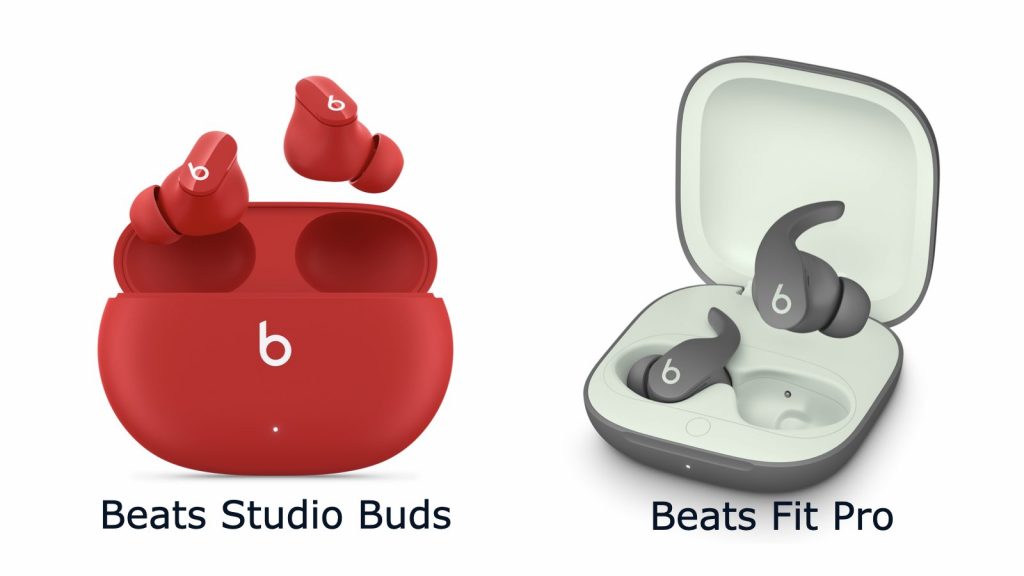 Beats Studio Buds 與 Beats Fit Pro
