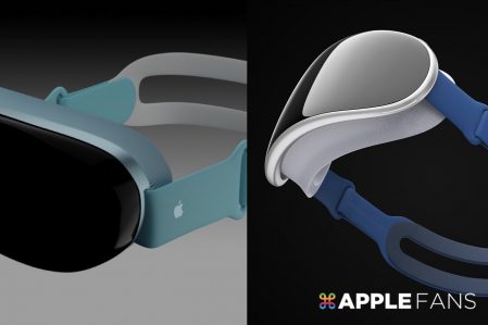 Apple AR Headset 渲染圖