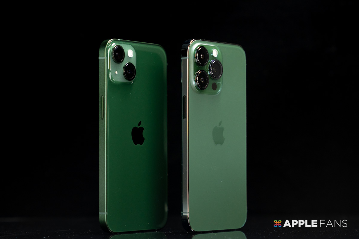 iPhone 13 綠色 松嶺青