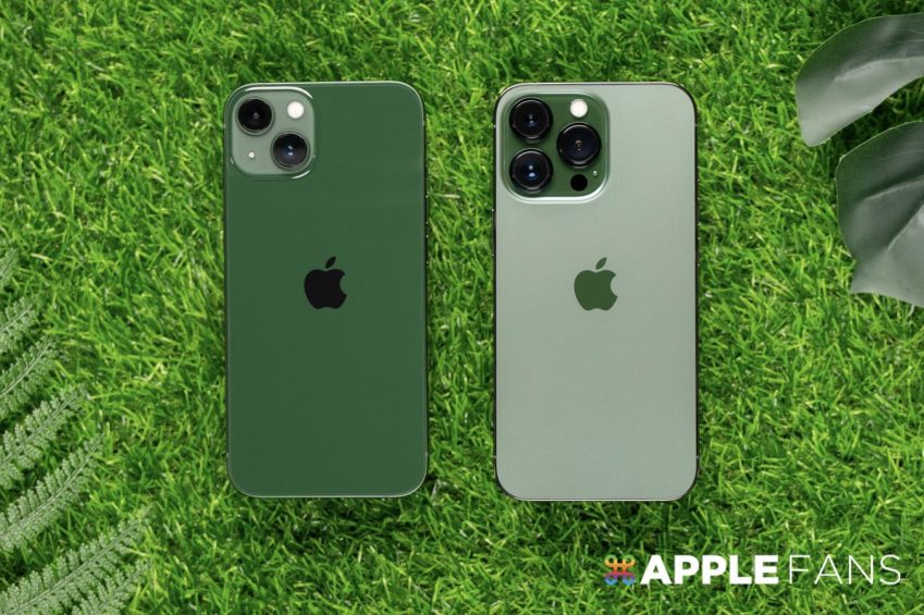 iPhone 13 綠色 松嶺青
