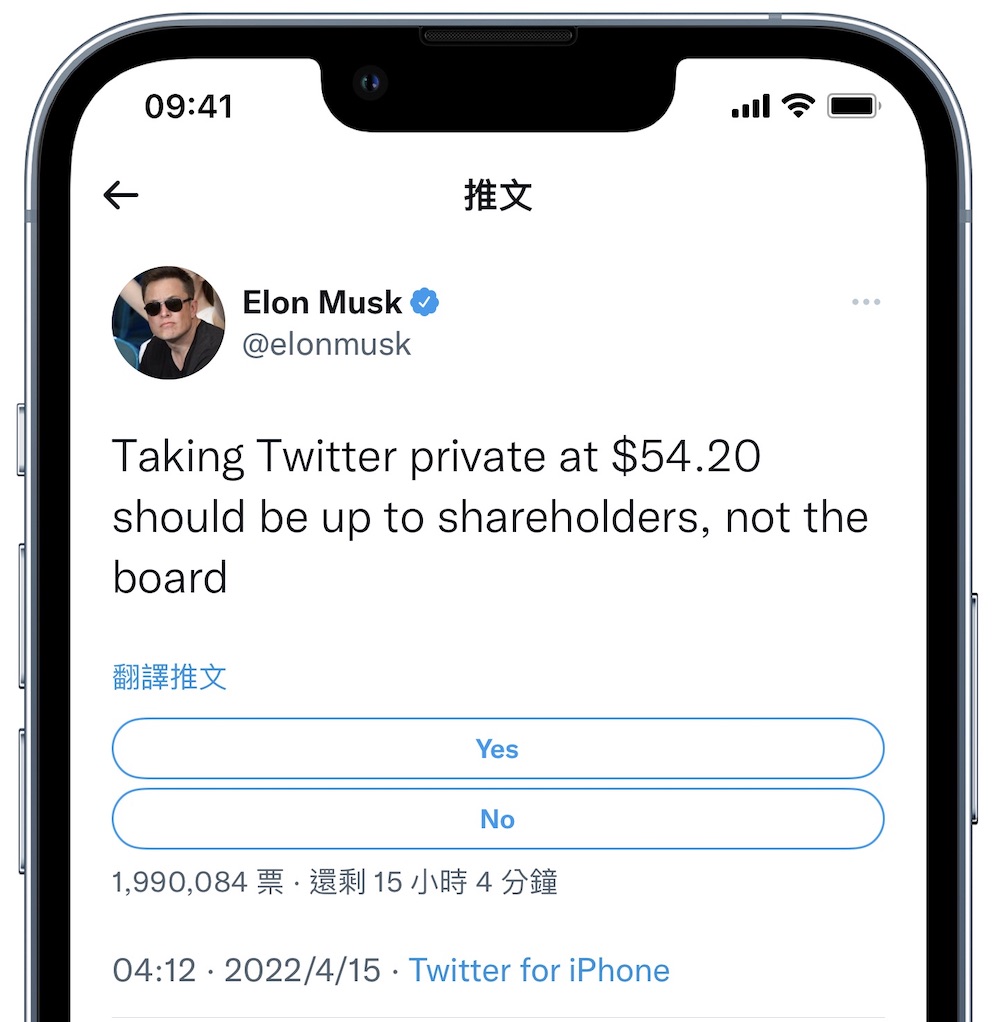 Elon Musk 收購 Twitter
