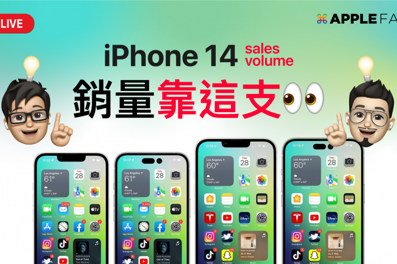 iPhone 14 銷量