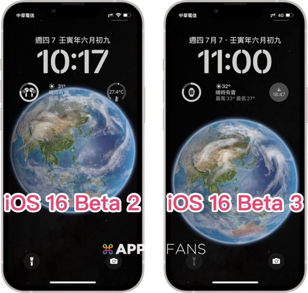 iOS 16 Beta 3