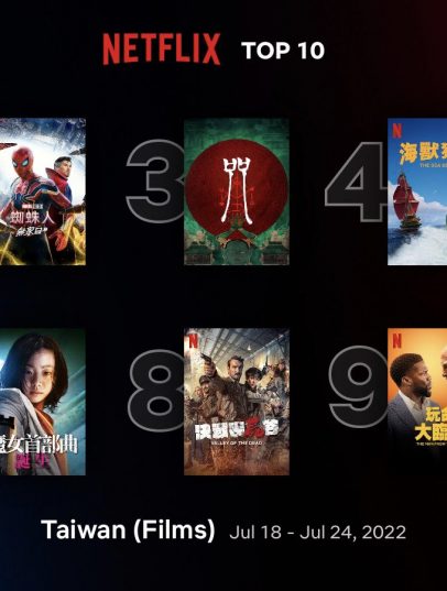 Netflix 台灣電影 排行榜