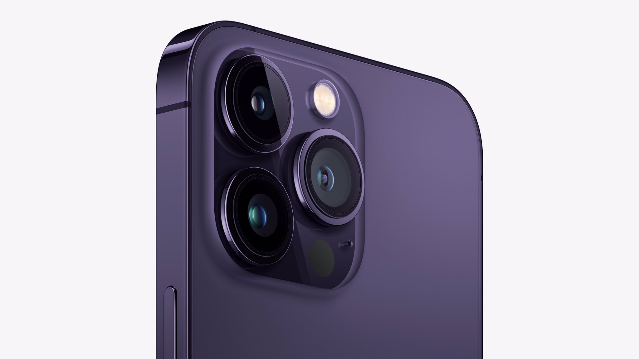 iPhone 14 Pro 紫色渲染