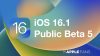 iOS 16.1 Beta 5