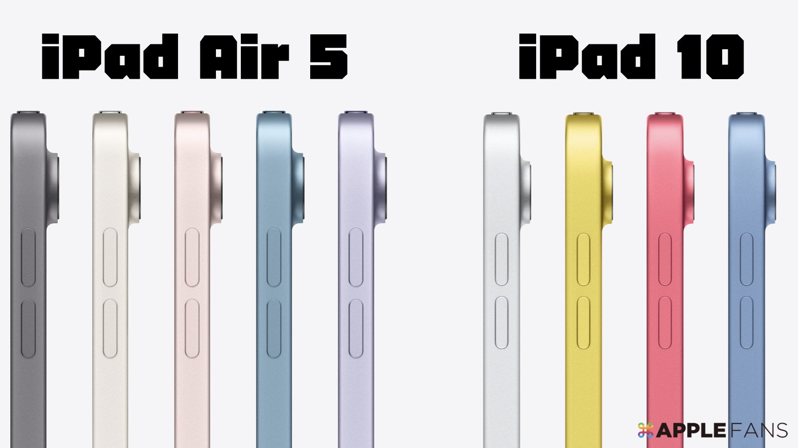 iPad Air 5 與 iPad 10