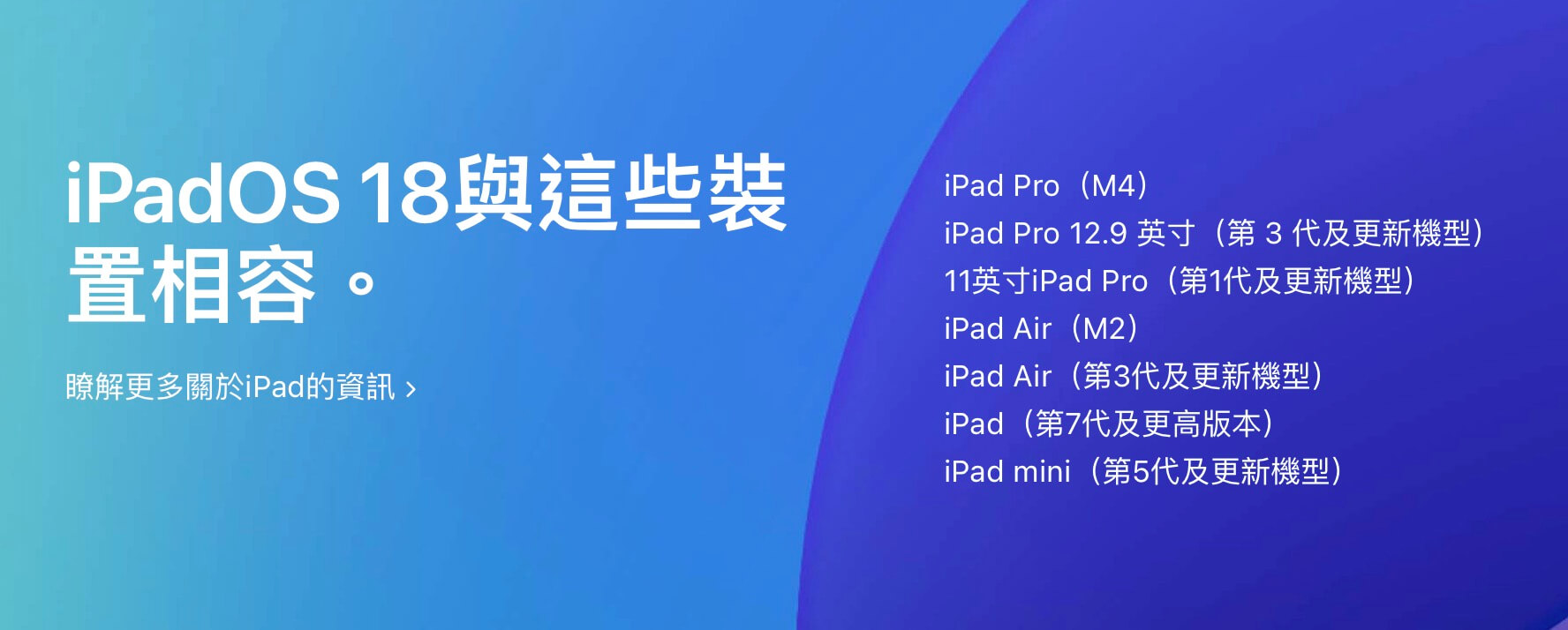 iPadOS 18