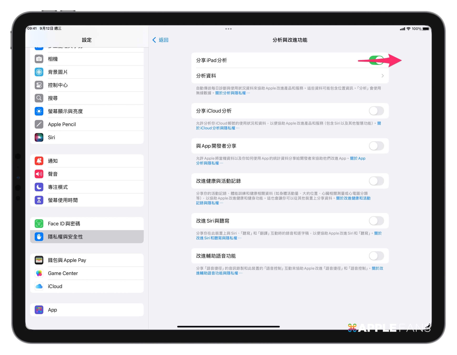 iPad電池