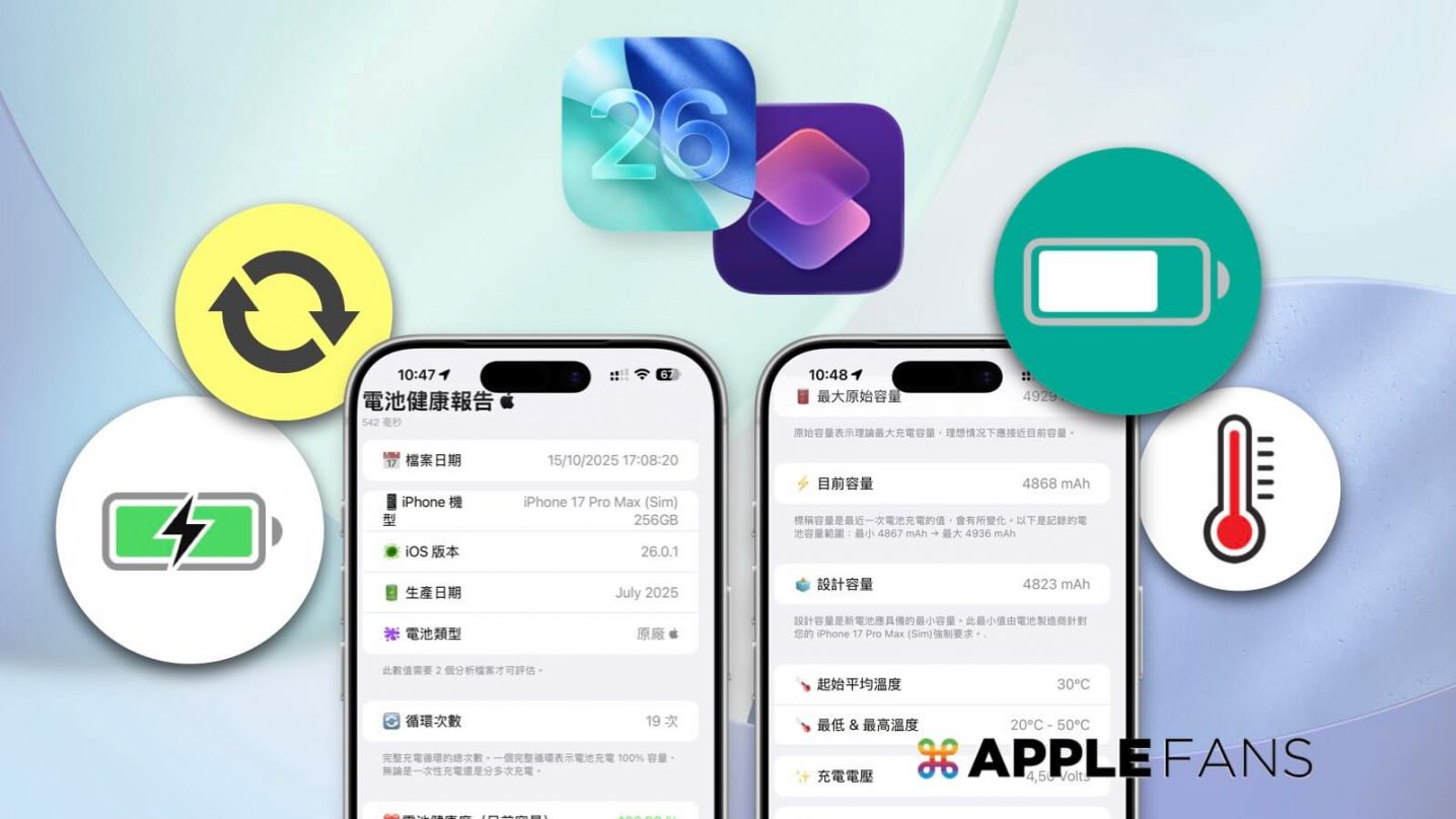 iPhone 電池健康度