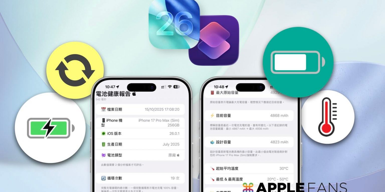 iPhone 電池健康度